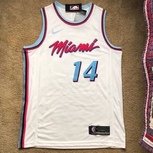 miami heat white vice jersey